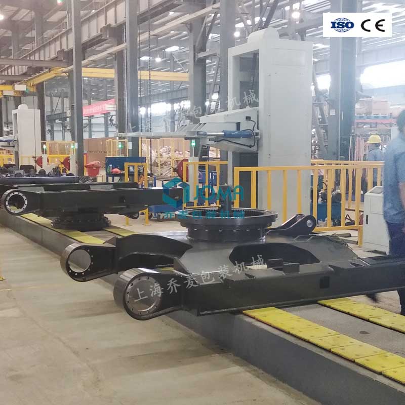 挖机车架180度翻转机